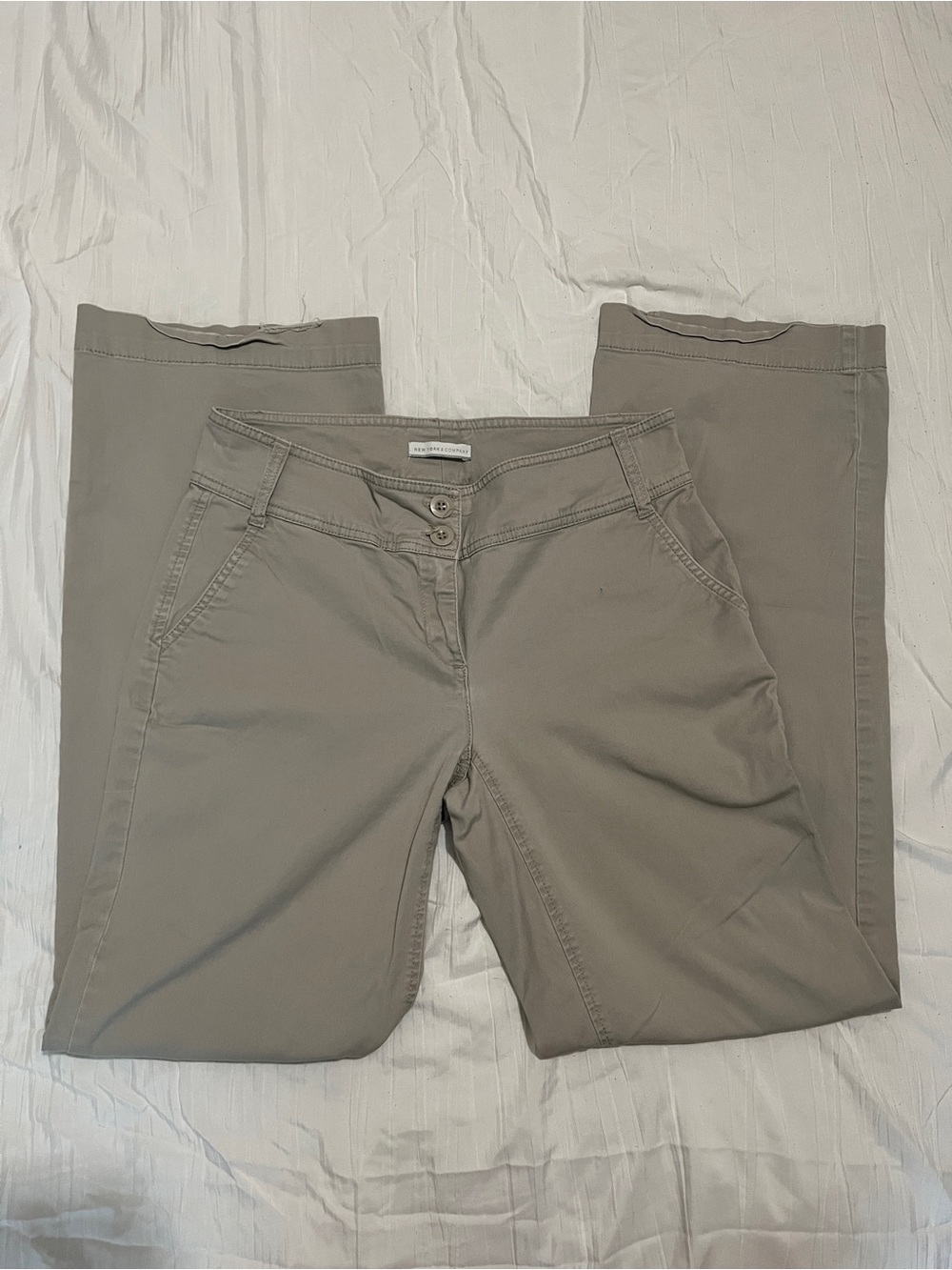 New York & Company Women's Stretch Straight Leg Trousers